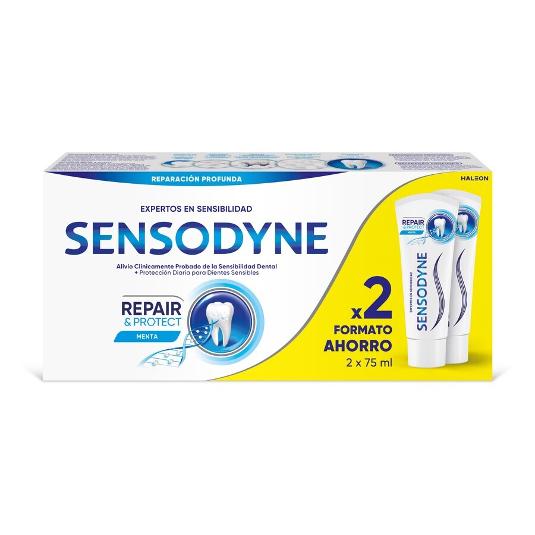DENTIFRICO REPARA PROTEGE DUPLO SENSODYNE PACK 150 ML