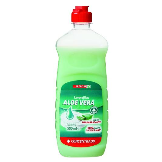 LAVAVAJILLAS CONCENT.ALOE VERA SPAR BTLLA 500 ML