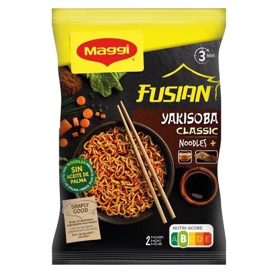 YAKISOBA CLASSIC FUSIAN MAGGI SOBRE 120 GR