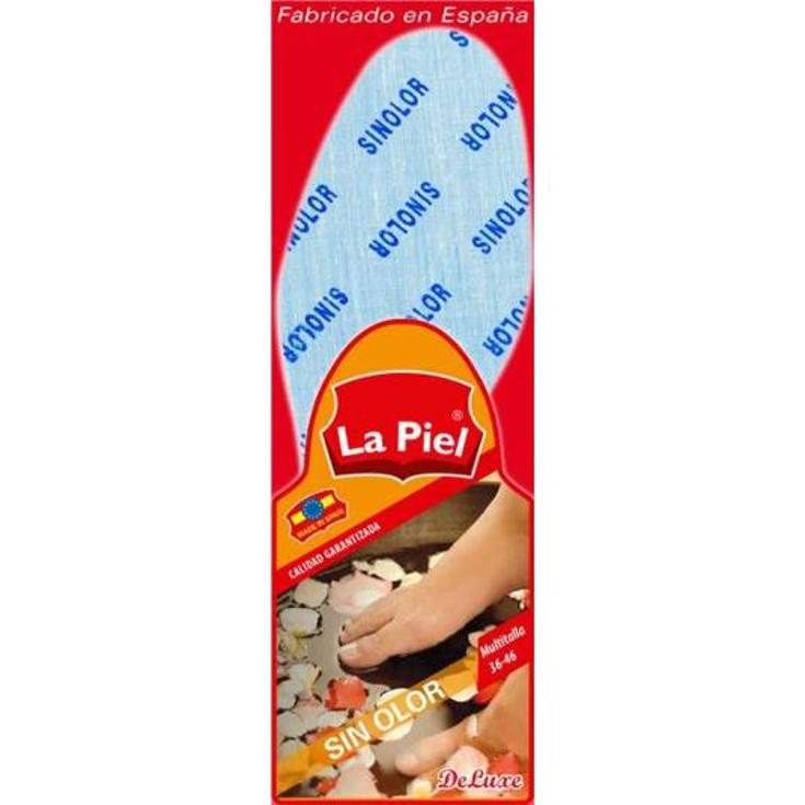 PLANTILLAS CALZADO SIN OLOR X2 SPAR/LA PIEL PACK 1 UD