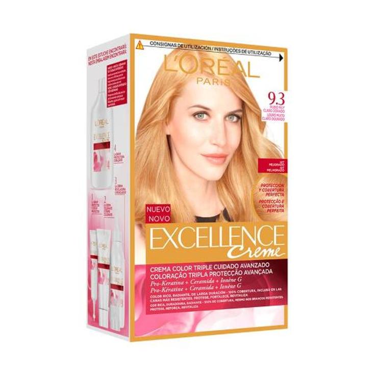 TINTE EXCELLENCE Nº9,3 LOREAL CAJA 1 UD