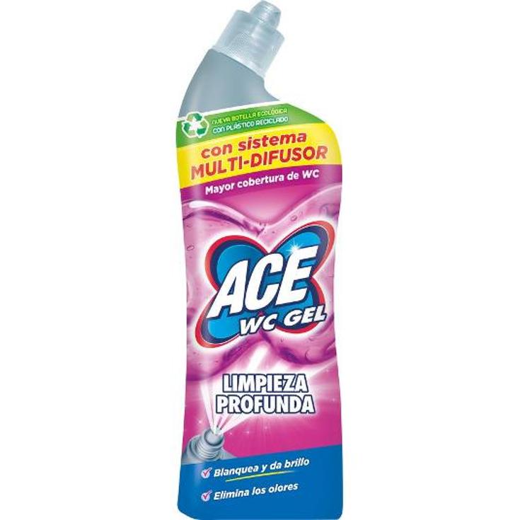 LIMPIADOR WC GEL HIGIENIZANTE ACE BTLLA 700 ML