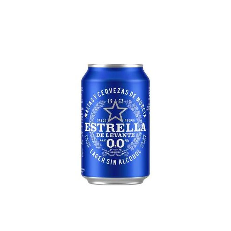 CERVEZA 0,0º ESTR.LEVANTE LATA 33 CL