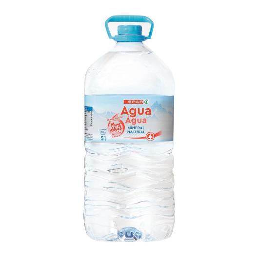 AGUA DE MIN.MUY DEBIL 5L PET SPAR GRRFA 5 LT