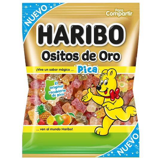 GOLOSINAS OSITOS ORO PICA HARIBO BOLSA 150 GR