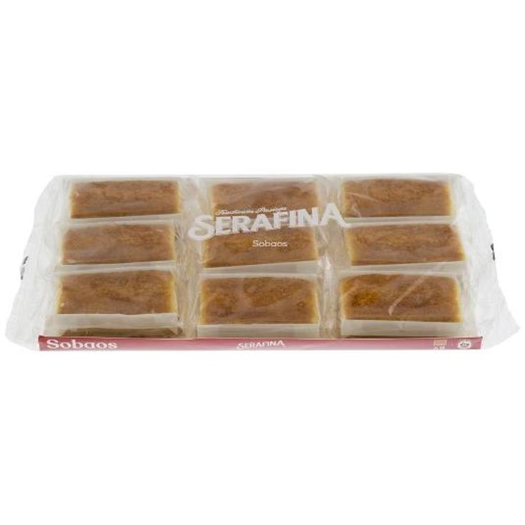 SOBAOS PEQUEÑOS 9 UDS SERAFINA PQTE 170 GR
