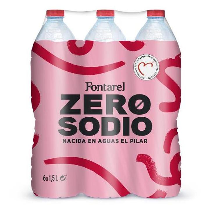 AGUA MINERAL ZERO SODIO FONTAREL PET 1500 ML