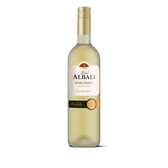 VINO BLANCO SEMIDULCE 11º VIÑA ALBALI BTLLA 75 CL