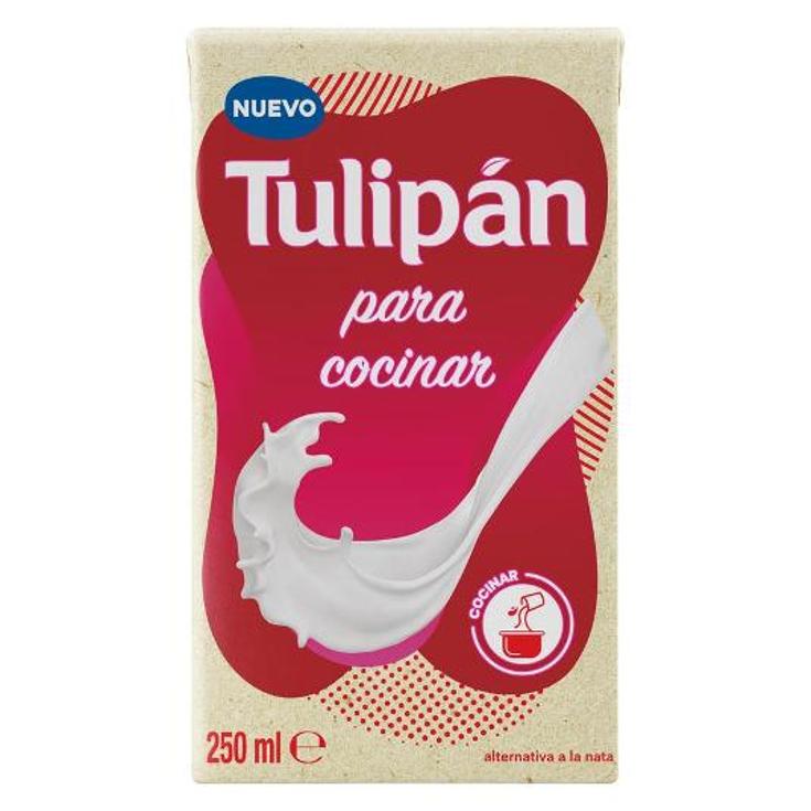 CREMA VEGETAL PARA COCINAR TULIPAN UNIDAD 250 ML