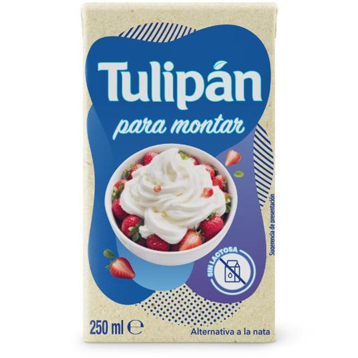 CREMA VEGETAL MONTAR 31% MG TULIPAN UNIDAD 250 ML