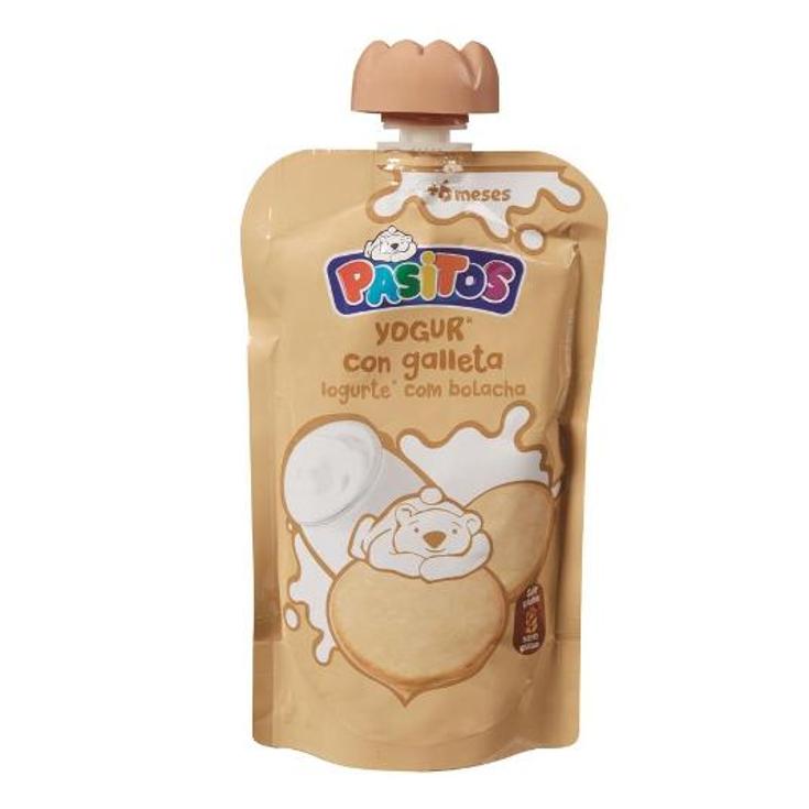 PURE YOGUR BABY CON GALLETA PASITOS BOLSA 120 GR