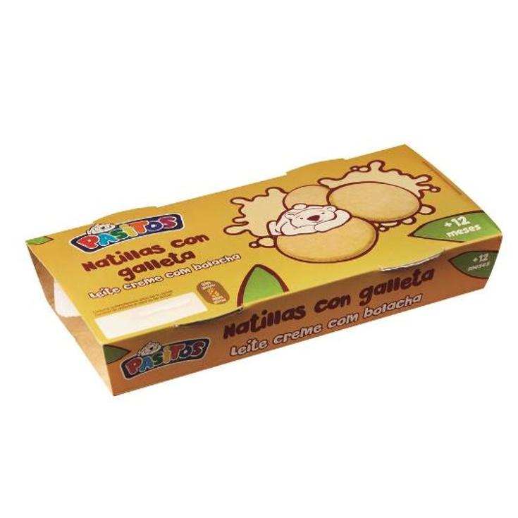 NATILLAS BABY C/GALLETA 2X100 PASITOS PACK 200 GR