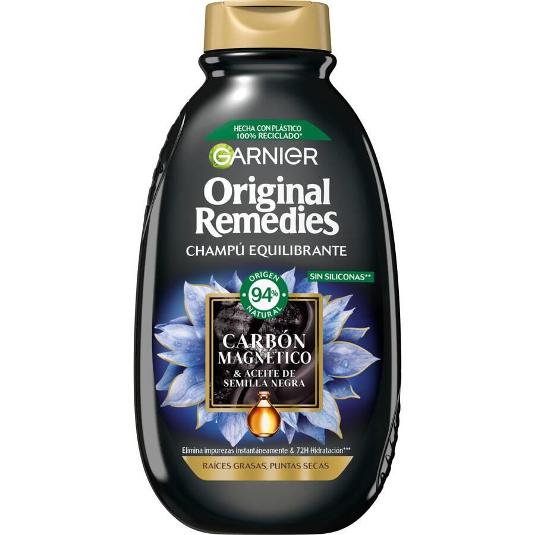 CHAMPU CABELLO CHARCOAL ORG.REMEDIES BTLLA 300 ML