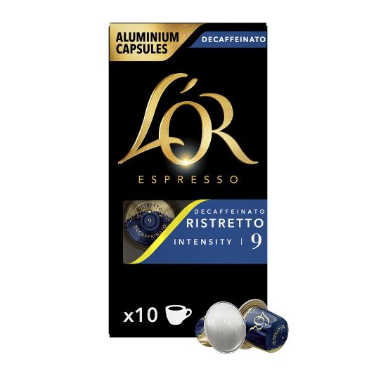 CAFE CAPS.(NESP.)DESCAF.INTENSO LÓR ESTCHE 10 UD