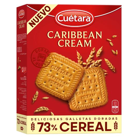 GALLETAS CARIBBEAN CREAM CUETARA CAJA 680 GR
