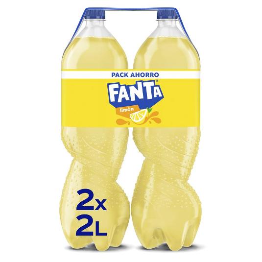 FANTA LIMON 2X2L FANTA PACK 4 LT