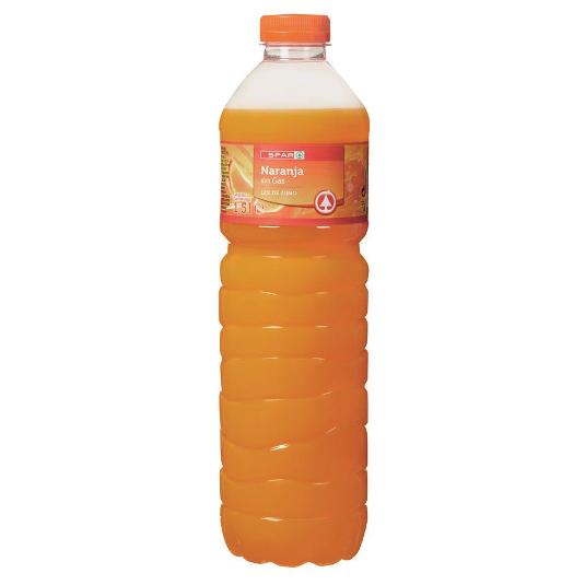 REFRESCO S/GAS NARANJA SPAR BTLLA 1500 ML