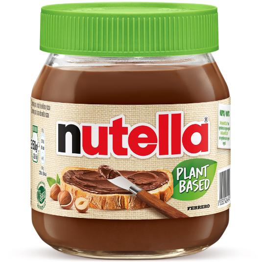 CREMA CACAO PLANT-BASED NUTELLA FRASCO 350 GR