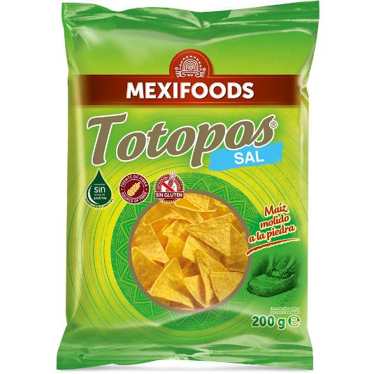 TOTOPOS SAL MEXIFOOD BOLSA 200 GR