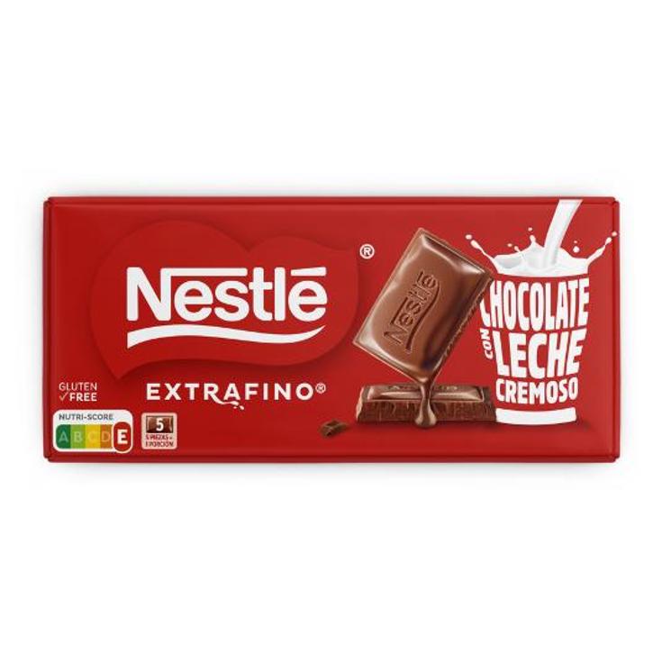 CHOCOLATE EXTRAFINO LECHE NESTLE PTLLA 125 GR
