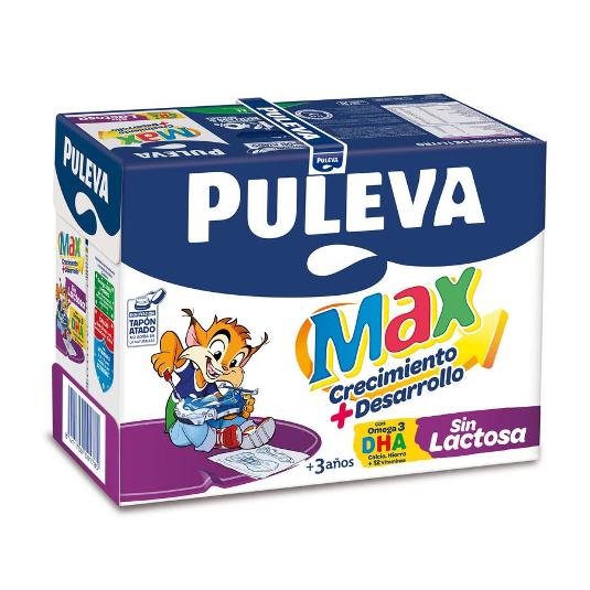 P.LACTEO MAX S/LACTOSA PULEVA BRIK 1 LT