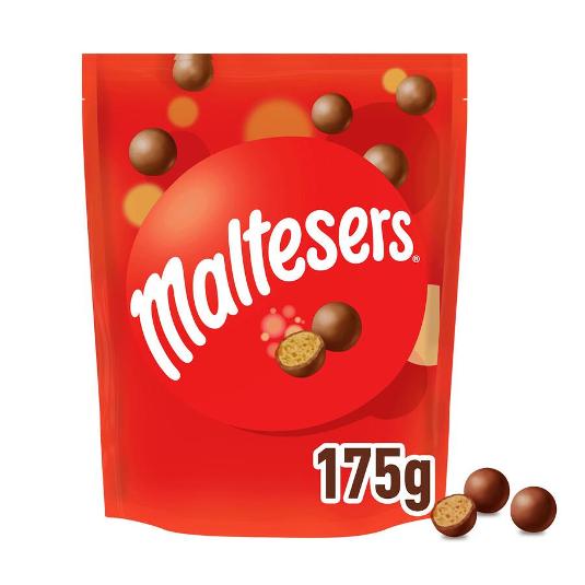 GRAGEAS CHOCOLATE CON LECHE MALTESERS BOLSA 175 GR