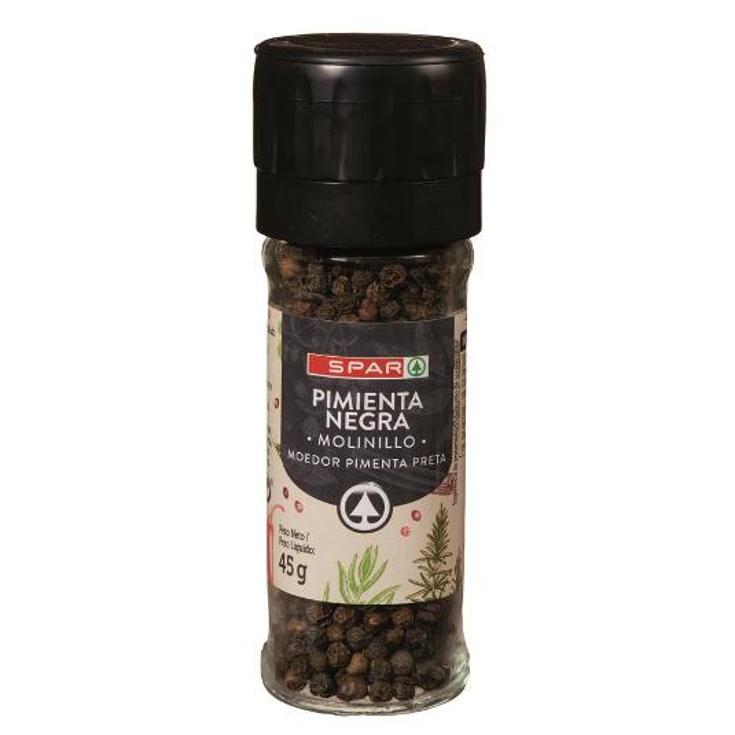 MOLINILLO PIMIENTA NEGRA 45G SPAR FRASCO 45 GR