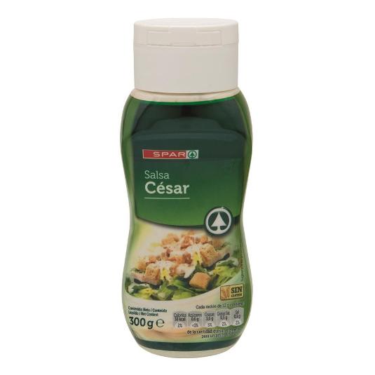 SALSA CESAR (BOCABAJO) SPAR PET 300 GR