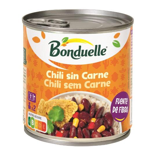 CHILI SIN CARNE BONDUELLE LATA 400 GR