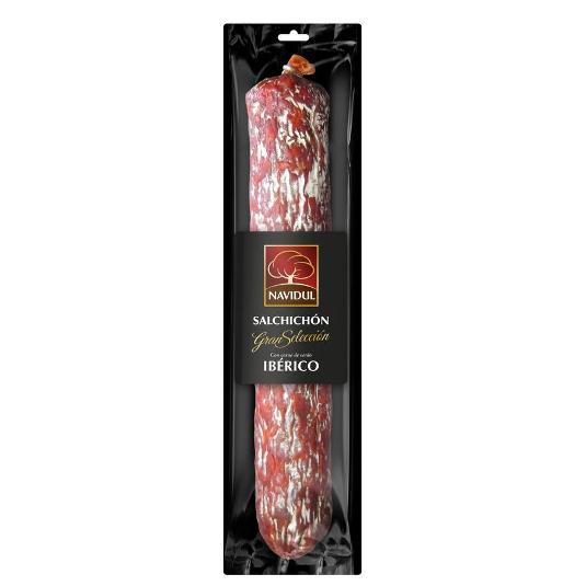 SALCHICHON G.SELECION IBERICO NAVIDUL PIEZA 225 GR