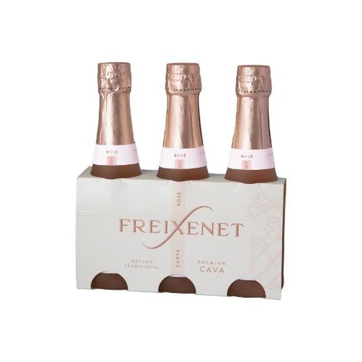 CAVA ROSE MINI NEVADA 3X20CL FREIXENET PACK 56 CL