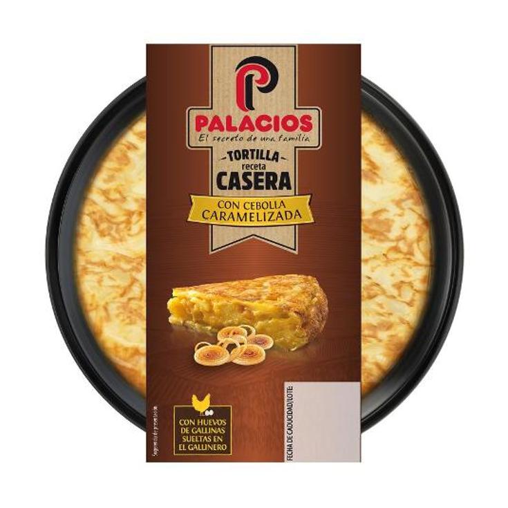 TORTILLA PATATAS CEB.CARAMELIZA PALACIOS UNIDAD 300 GR