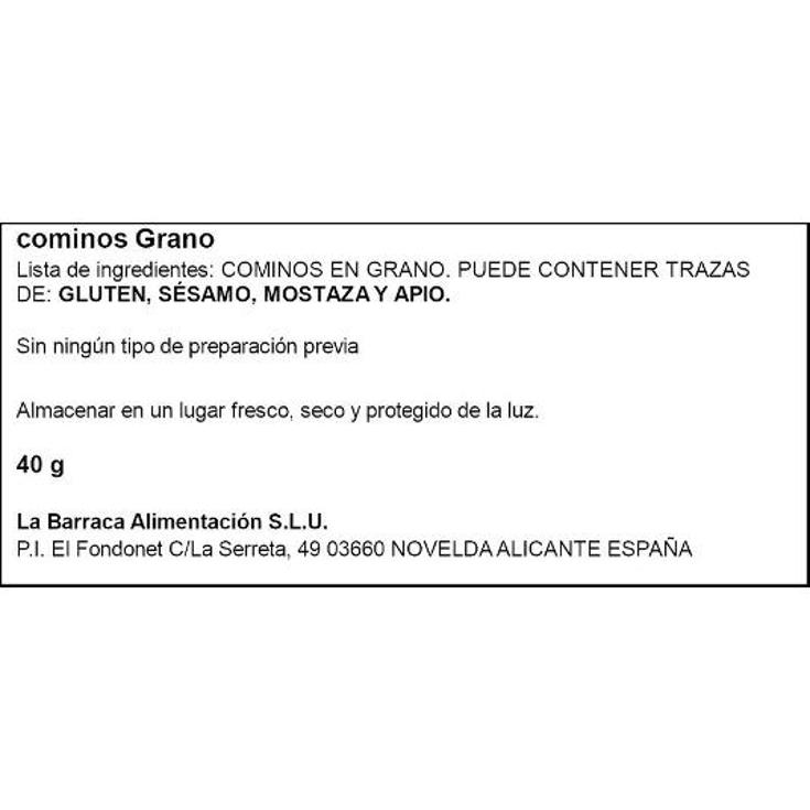 COMINOS GRANO 40G ESPECIAS SPAR FRASCO 40 GR