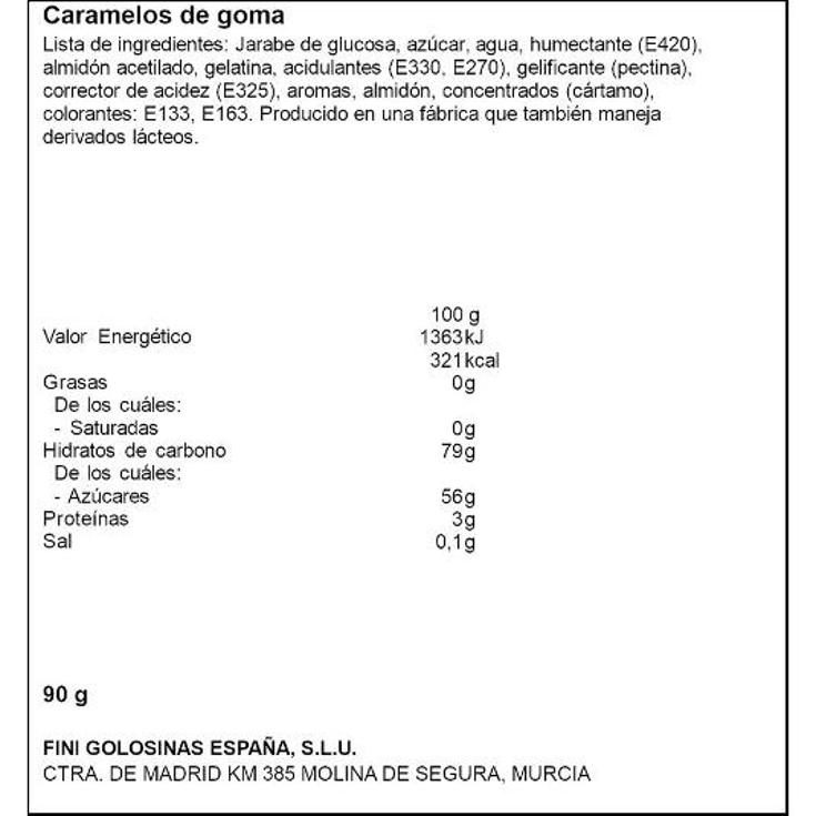 GOLOSINAS MINI MOCHIS FINI BOLSA 90 GR