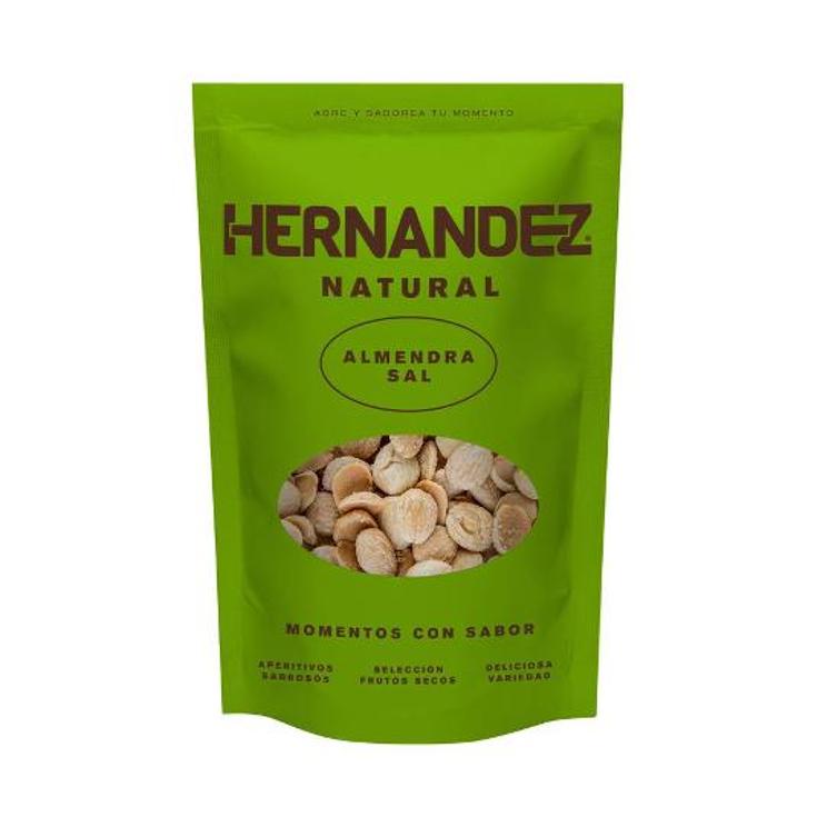 ALMENDRAS TOSTADAS CON PIEL SAL HERNANDEZ BOLSA 140 GR