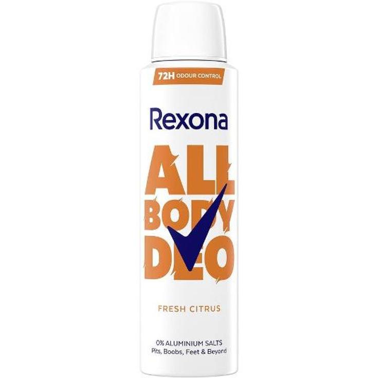 DESODORANTE ALL BODY FRESH 72H REXONA SPRAY 150 ML