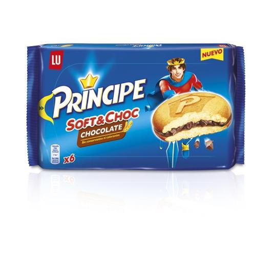 BIZCOCHITO SOFT CHOC. PRINCIPE PQTE 180 GR