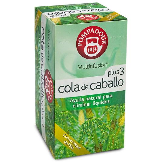 INFUSION COLA CABALLO PLUS 3 POMPADOUR PQTE 20 UD