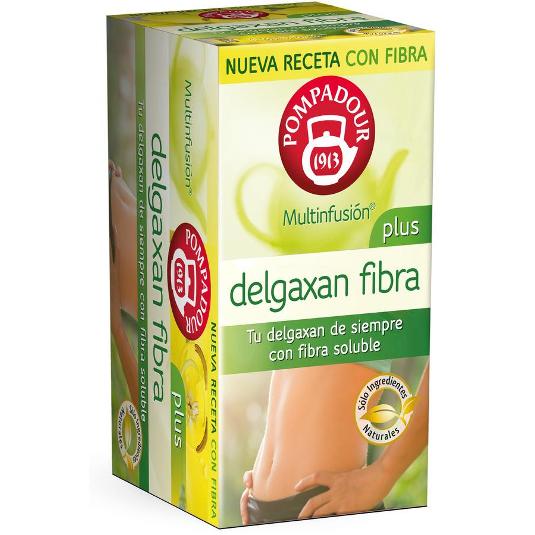 INFUSION DELGAXAN FIBRA PLUS POMPADOUR PQTE 20 UD