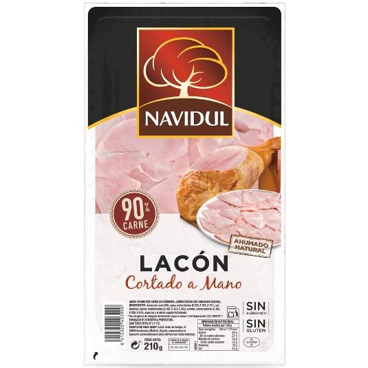 LACON AHUMADO LASCAS NAVIDUL SOBRE 210 GR