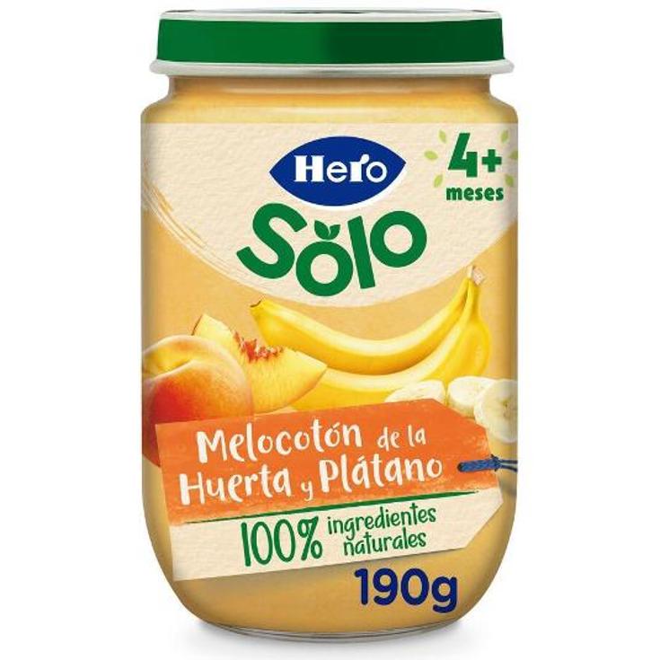 BABY T. MELOCOTON/PLATANO HERO FRASCO 190 GR