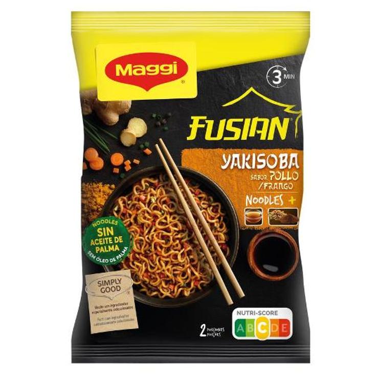 YAKISOBA POLLO FUSIAN MAGGI SOBRE 120 GR