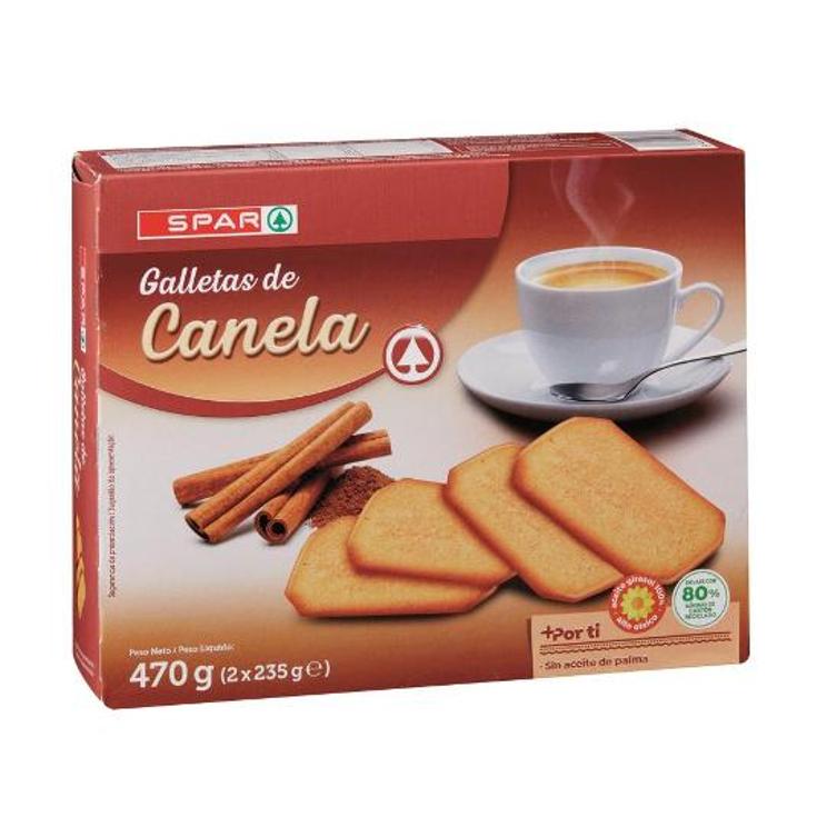 GALLETAS CANELA SPAR CAJA 470 GR