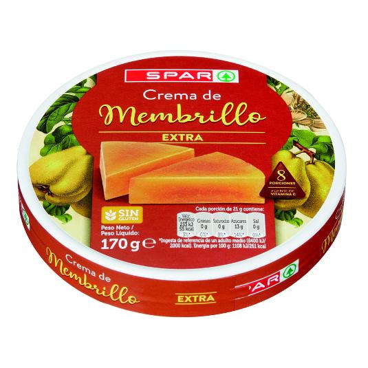 DULCE MEMBRILLO EXTRA 8 PORC. SPAR CAJA 170 GR