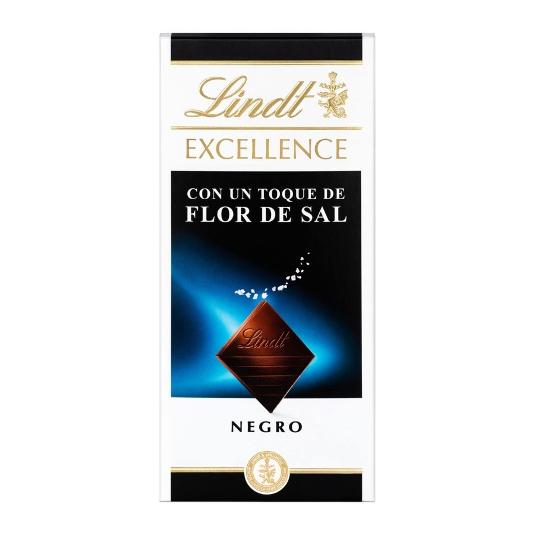 CHOCOLATE FLOR SAL EXCELLENCE LINDT PTLLA 100 GR