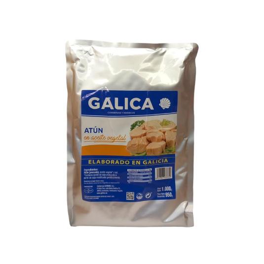 ATUN ACEITE GIRASOL GALICA BOLSA 950 GR