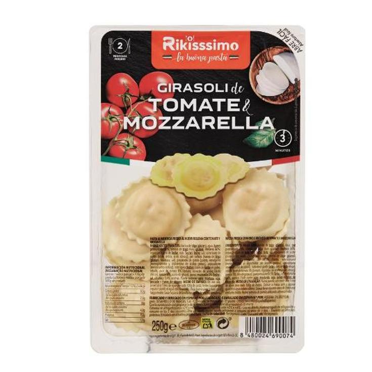 PASTA FRESCA GIRASOLI TOMAT.MOZ RIKISSSIMO PQTE 250 GR