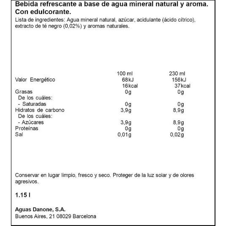 TE LIMON FONT VELLA BTLLA 1150 ML