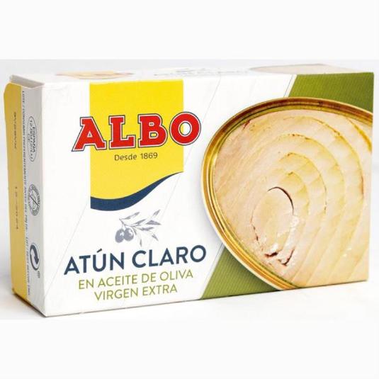 ATUN CLARO ACE.OLIVA VIRG.EXTRA ALBO LATA 82 GR