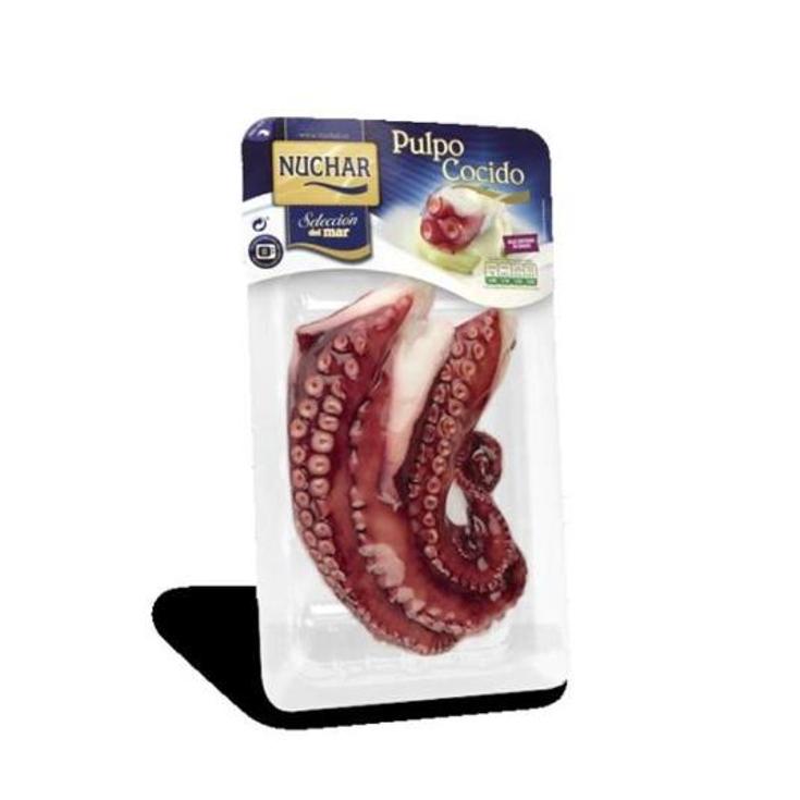 PULPO SELECCION COCIDO 3 PATAS NUCHAR SKIN 200 GR